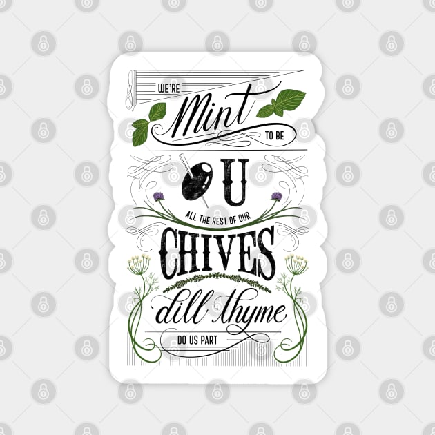 We’re “mint” to be Sticker by NewBranchStudio